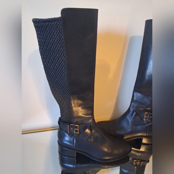 Cole Haan Women's Clover Stretch Side-Buckle Riding Boots Size 10 NWOT - Picture 11 of 15